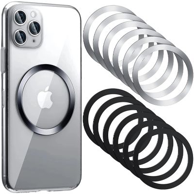 [spot goods66]NATIONAL ห่วงสติ๊กเกอร์แผ่นโลหะแม่เหล็กอเนกประสงค์สำหรับแม่เหล็กที่ชาร์จแบบไร้สาย Magsafe แม่เหล็กที่จับโทรศัพท์มือถือแผ่นเหล็ก iPhone