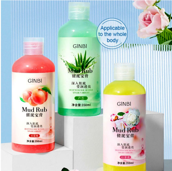 GINBI Mud Scrub Full Body Cleanse and Exfoliate for Lasting Fragrance ...
