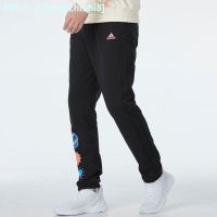 ✈❁ Adidas [Defect] / Mens Trousers Plus Velvet Closing Trousers Sports Graffiti Casual Pants GQ8965