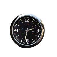 ♧✜ Portable Dashboard Clock In Car Electronic Clock Universal Multifunctional Starry Sky Auto Car Clock Car Ornaments Durable Alloy