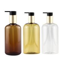 【CW】 2 Pcs/Set 350ML Plastic Bottles Dispenser Refillable Bottle for Hand Sanitizer Shampoo