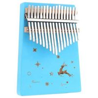 17 Keys Kalimba Thumb Piano Finger Piano Hand Piano Wooden Piano with Tuning Hammer Simple Learning Adult Beginners