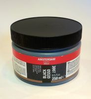 Amsterdam Black Gesso 250ml.