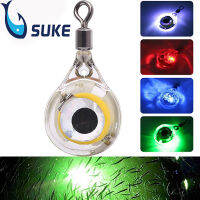 SUKEเหยื่อตกปลาน้ำเปล่งแสงกันน้ำ LED Lure Night Light สำหรับตกปลา Lure แบตเตอรี่เหยี่อปลอมPowered