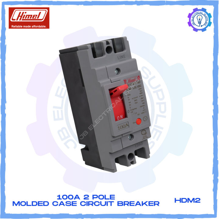 Himel Molded Case Circuit Breaker Mccb A Pole Lazada Ph