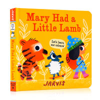 Mary had a little lamb a colors Book English original picture book color enlightenment childrens English Enlightenment cardboard book cant tear apart parent-child reading picture book Jarvis works