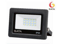 LED Floodlight New Slim Series GATA 10W แสงขาว ใช้ไฟบ้าน 220V