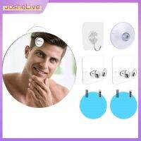 ☑♨▨ Anti-drop Anti-fog Mirror Travel Bathroom Shaving Mirror Anti-fog Makeup Mirror