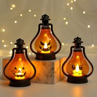 Halloween Decorations Children 39;s Portable Pumpkin Lantern Bar Horror Atmosphere Layout Props Outdoor Halloween Ornaments