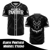 2023 New Black Panther Marvel Studio - Jersey baseball - Sport fashion - Baseball Tshirt - for men, women, unisex