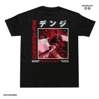 ราคาถูกSevenluck - เสื้อยืด ลาย Chainsaw man StreetWear สําหรับผู้ชายS-5XL