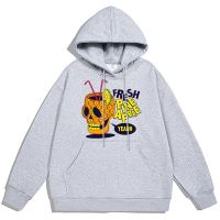 Fresh Skull Pineapple Juice Print Hoody Men Japan Anime Street Sweatshirt Hip Hop Style Hoodie Crewneck Pullover Menswear Size XS-4XL