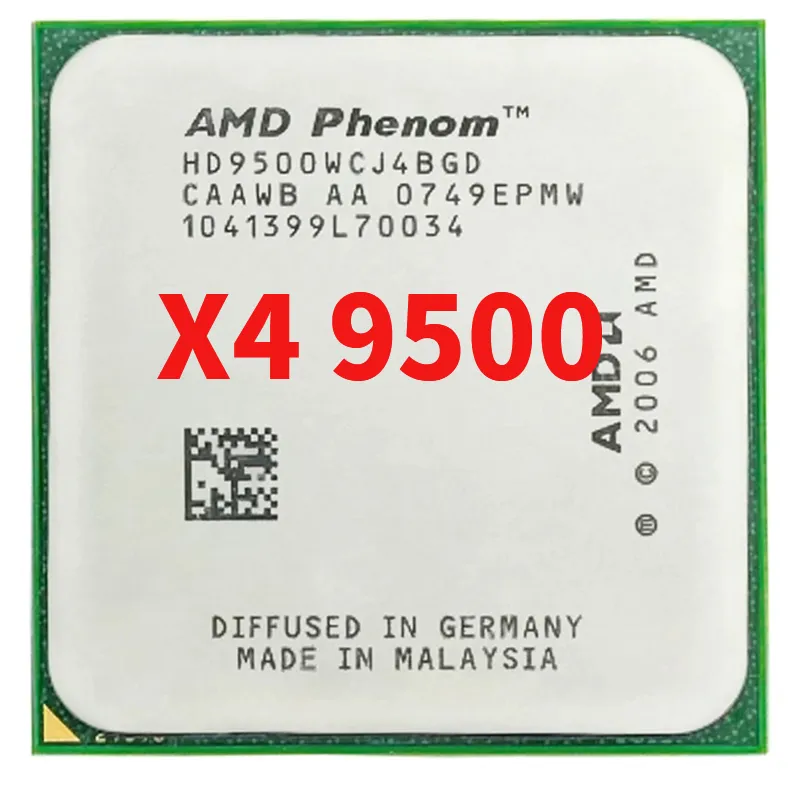 AMD Phenom X4 9500 CPU Processor Quad CORE 2.2Ghz 2M 95W Socket