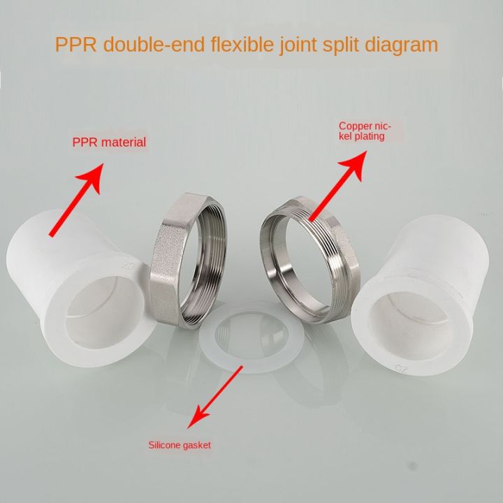 อุปกรณ์ท่อ-ppr-ท่อ-double-end-ทองแดงสดร่วม12นิ้ว34นิ้ว1นิ้ว20253240506375อุปกรณ์ท่อน้ำ