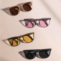 Sunglasses olding Air Cushion TR90 UV400 Protection Polarized Glasses With Case Fashion Square Vintage Men Eyewear 001