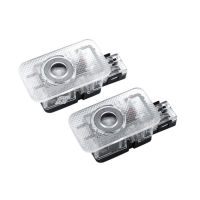 2Pc LED Car Door Welcome Light Projector Laser Ghost หลอดไฟสำหรับ Volvo V60 V40 V70 XC60 XC90 S80 S60 S90 S80L S60L อุปกรณ์เสริม-Aluere