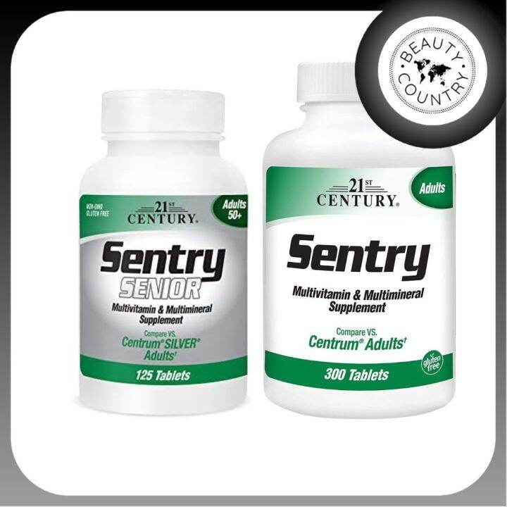Beauty Country Sentry Senior, Multivitamin & Multimineral Supplement