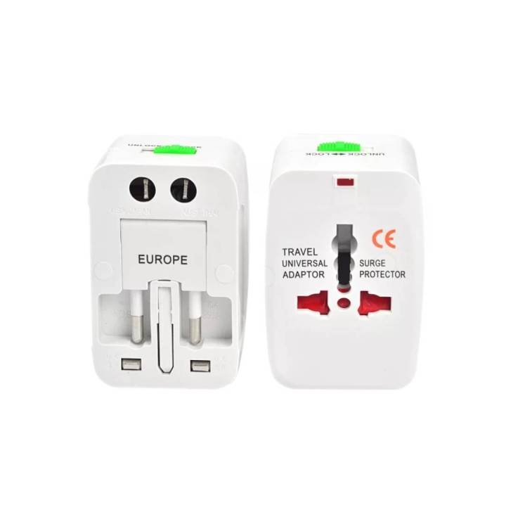 universal-travel-adapter-หัวแปลงขาปลั๊กทั่วโลก-หัวปลั๊กจากทั่วทุกมุมโลกมารวมไว้ในอันเดียว