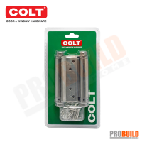 COLT Lite บานพับสปริงสแตนเลส 2 หน้า 4" (รุ่นแผง)