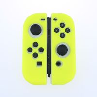 【❈】 Biolomix Local Store เคสซิลิโคนสีน้านสำหรับ NS Switch Cover Joycon Case Soft Controller Console Protective Controller Grip Joy-Con Cover