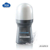 aviance โรลออน ลดเหงื่อระงับกลิ่นกาย Confidens for men ขนาด 50 mlสูตรประสิทธิภาพ Sporty CoolingและTrojan Senseกลิ่นหอมสะอาดรู้สึกเย็นสบายยาวนาน24ชั่วโมง