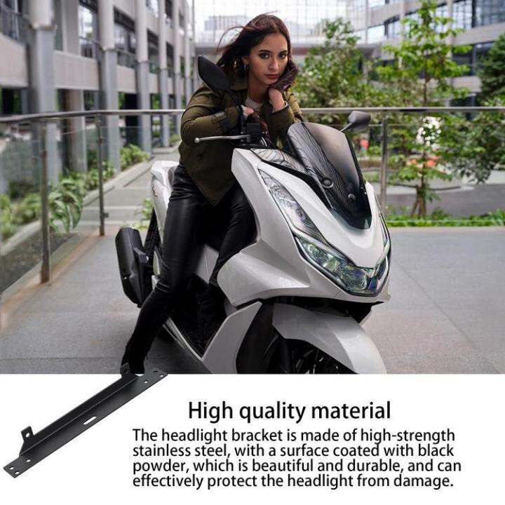 motorcycle-stainless-spotlight-mounting-bracket-for-nmax155-pcx160-pcx150-modified-lamp-fixed-holder-spotlight-pole-frame-graceful