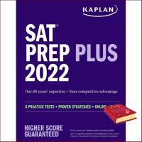 Lifestyle หนังสือภาษาอังกฤษ SAT Prep Plus 2022: 5 Practice Tests + Proven Strategies + Online + Video (Kaplan Test Prep)