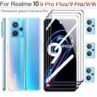[Phone case]เคสป้องกัน Realme Realme 9 Pro Plus 10กระจกเทมเปอร์,Realme 8 9 Pro Plus Plus 8pro 5G เคสป้องกัน Realmi 9 Pro ฝาครอบกันกระแทก Realme 8โปรจอปกป้อง Realmi 9pro Plus Pelicula