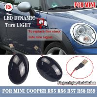 For Mini Cooper R56 R55 R57 R58 R59 Car Front Amber LED side marker lamp Turn Signal Lights