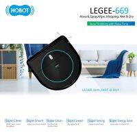 Hobot Legee 669 APP Wifi หุ่นยนต์ตามพื้นเครื่องดูดฝุ่นอเนกประสงค์กวาดพรมไม่ตายมุม