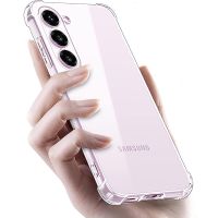 Shockproof Silicone Case For Samsung Galaxy S23 S22 S21 Plus Ultra FE Ultra Thin Clear Soft Back Cover For A54 A34 A24 A14 A04 Phone Cases