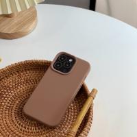 Silicone premium Case (brownie colors)