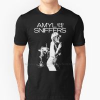 Amyl And The Sniffers T Shirt Cotton 6XL Amyl And The Sniffers Pub Punk Amy Taylor Dec Martens Fergus Romer Aria Garage