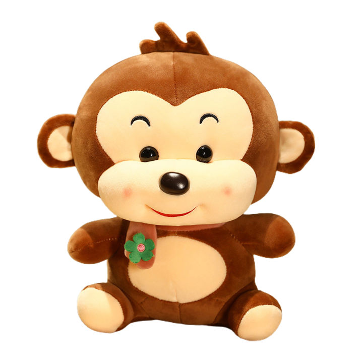 microgood-stuffed-monkey-toy-rich-facial-expression-no-deformation-fluffy-baby-plush-monkey-cushion-for-children