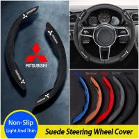 [Limited Time Offer] Mitsubishi High-grade Suede Steering Wheel Cover Car Decorations Accessories for Xpander Delica Pajero Sport L200 Fuso Eclipse Cross Attrage Mirage G4 Triton