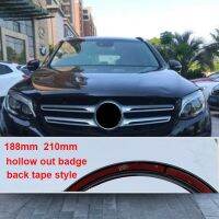 188mm 210mm Front Grille Star Logo for Mercedes-Benz C200 E300L A C E CLA GLA GLC GLE GLS400 Hollow Out Badge Refitting Sticker