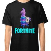 เสื้อยืดพิมพ์ลายแฟชั่น ใหม่ เสื้อยืดแขนสั้น ผ้าฝ้าย พิมพ์ลาย Fornite Llama เข้ากับทุกการแต่งกาย แฟชั่นสําหรับผู้ชาย 2023  CNJQ