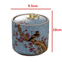 เซรามิค Cremation Urns Handmade Ceramics Chinese Style Cremation Urn For Human Or Ashes Cats Dogs Animals Reptiles