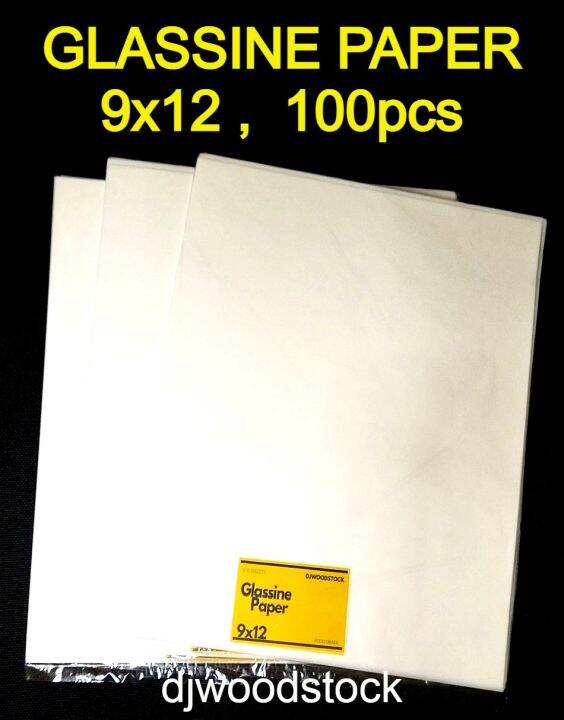 9x12 GLASSINE PAPER, GLASSINE WRAPPER , 9x12 inches, 100pcs per pack