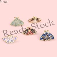 【hot sale】 ﹍ B36 Colorful Moth Butterfly Enamel Pins Cute Butterfly Brooch Lapel Pin Badge Cartoon Insect Jewelry Gift