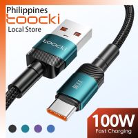 【Taotao Electronics】 Toocki 5A USB C ประเภทสายสำหรับ Xiaomi ชาร์จเร็วสายข้อมูลสายชาร์จ USB-C