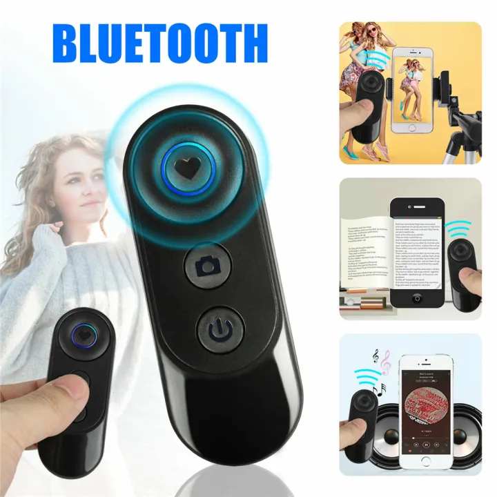 AMELY Portable Mobile Phones Camera Shutter for Android Bluetooth