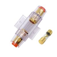 AGU 30A 40A 50A 60A 70A 80A 100A AGU 10x38MM Fuse Holder Car Audio Refit Fuse Holder Car Stereo Audio Circuit Breaker Inline