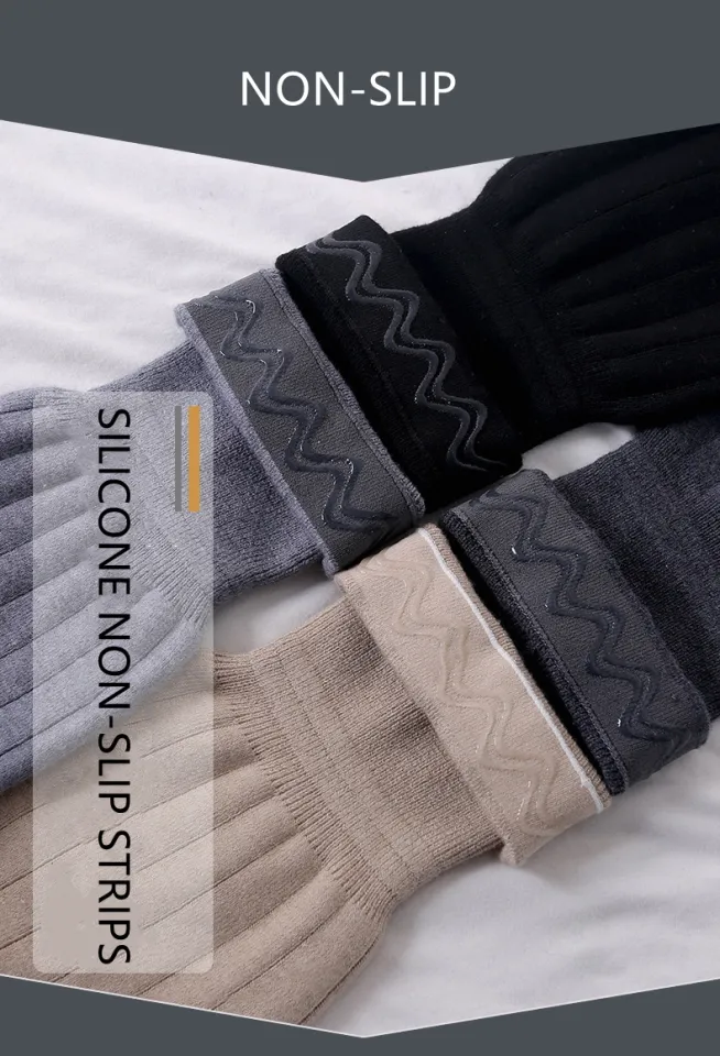 QZY Department Store】 2PCS Winter Warm Wool Cashmere Leg Warmers