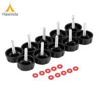 Hawinde 10Pc 2Mm เส้นผ่าศูนย์กลางน็อตสกรูสำหรับลูกบิดรอกม้วนตกปลาที่จับไฟฟ้า