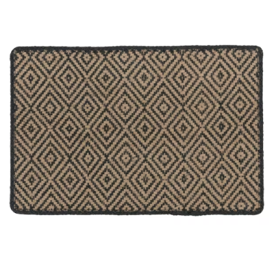 Door mat, beige, 40x60 cm.
