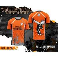 T SHIRT - (All sizes are in stock)   [Good inventory] Volleyball full sublimation T-shirt Part 6  (You can customize the name and pattern for free)  - TSHIRT