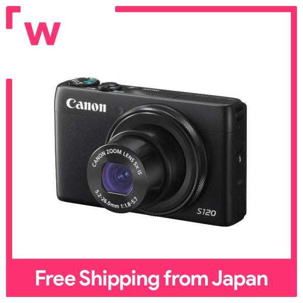 Kamera Digital Canon PowerShot S120 (Hitam), Nilai F 1.8 Sudut