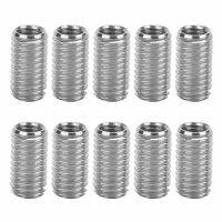 10Pcs Thread Inserts Male Female Reducing Nut Stainless Steel Repair Tool Industrial Hardware Helical Screw