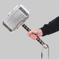 ของเล่นโมเดลค้อนของ Avengers Thor คอสเพลย์สำหรับเด็ก1:1 Mjolnir พร็อพสำหรับเด็กตกแต่งของขวัญของเล่นเพื่อความปลอดภัย